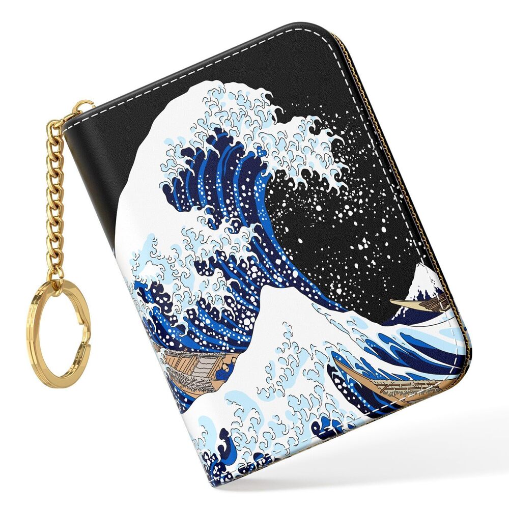 3158 Credit Card Holder, Small RFID Card Wallet , Slim Leather Card Holder